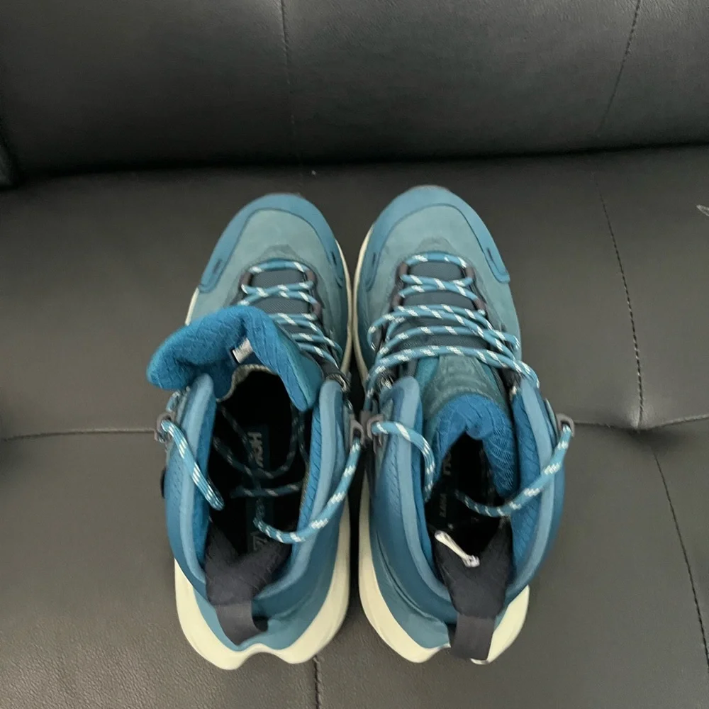 Hoka One One Blue Ankle Boots - Picture 5 of 6